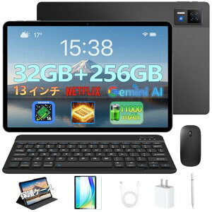 Android16 13�C���`�^�u���b�gU13 �Z�b�g�� Android 16 �^�u���b�g�AUnisoc T7280 8�R�ACPU�A32GB RAM+256GB ROM+2TB�g���AFHD+ 1920x1200�𑜓x 90Hz���ʁAWidevine L1+Netflix�Ή��A13MP/5MP�J�����A11000mah+Type-C+PD�}���[