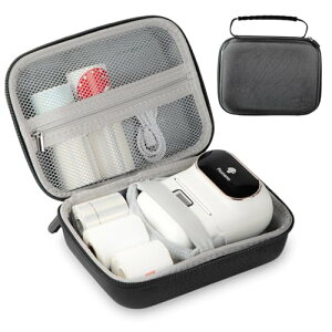 Phomemo �ی�P�[�X ���[�o�b�O - M110 M04S M04AS M220 M02 M02s M02 Pro T02 �K�� ���M�� ���[�������[ ��e�ʌy�� ���p�r �X���[���o�b�O �|�[�`/���[��P�[�X�Ƃ��Ďg�p�\ �����^�� �u���b�N