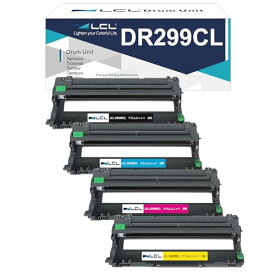 LCL Brother用 ブラザー用 DR299CL DR-299CL 4色兼用(4色セット BK+C+M+Y)互換ドラムユニット