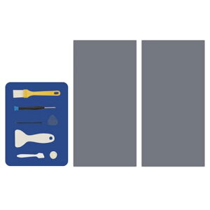 PANO-MOUNTS PPTM7950 �T�[�}���p�b�h 40×80×0.2mm �M�`���O���X���q�[�g�p�b�h�̑�ւɍœK 2���Z�b�g