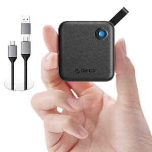 ORICO 256 GB �O�t��SSD�A�ő�460MB/�b�A5Gbps USB C&A�P�[�u���t���|�[�^�u���E�\���b�h�E�X�e�[�g�E�h���C�u�AType-C�X�}�[�g�t�H���A�^�u���b�g�A�m�[�gPC�����M�����̍����X�g���[�W- B5PLUS