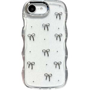 QLTYPRI �P�[�X iPhone 17e / iPhone 16e �p �P�[�X �N���A �E�F�[�uTPU�g��̃o���p�[ �V���o�[ �~�j���{�� ������� �� �؍� ���� ����~�� �ϏՌ� �X�}�z�P�[�X ���� ��ڂ񑕏� ���炫�� �J�o�[ 