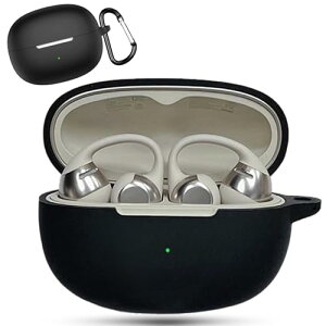 BOOLINN shokz opendots one �P�[�X �Ή� shokz opendots one �t��V���R���V���b�N�X �I�y���h�b�c ���� �J�o�[ �L�Y�h�~ �ϏՌ� �����[�d�\ �h�� �h�o �����h�~ �J���r�i�t��(�u���b�N)