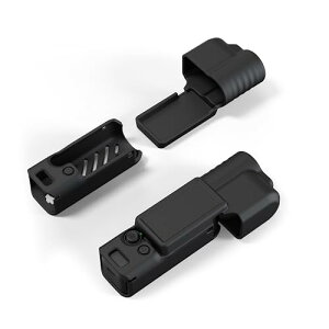 DJI Osmo Pocket 4�p�V���R���ی�P�[�X�ADJI Osmo Pocket 4�p�\�t�g�t���J�o�[�V���R���J�o�[�i���M�p����f�U�C���t���j�A���t���ȒP�E�ϏՌ����ی�J�o�[