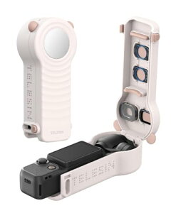 TELESIN DJI Osmo Pocket 4/Osmo Pocket 3 �P�[�X �Ή� Pocket 4/3 �����Y�X�N���[��PC�ی�P�[�X