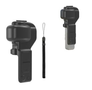 Twaxl DJI OSMO Pocket 4P ��p �W���o���E�����Y�ی�J�o�[�Z�b�g�i�L�Y�h�~�E�Ռ��z���j (Black)