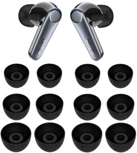 A-Pcas �C���[�s�[�X EarFun Air Pro 3�C���z���p �C���[�s�[�X Ear fun Free Pro 3 �C���z���p �C���[�`�b�v Ear fun Air S�C���z���p �C���[�s�[�X �V���R���� S/M/L 6�y�A �u���b�N 532