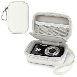 Rieibi �f�W�^���J�����P�[�X KODAK PIXPRO FZ55/FZ45/C1, Canon PowerShot IXY 650/ELPH 360, CAMKORY �f�W�^���J�����p ���^�n�[�h�V�F���J�����P�[�X ���X�g�X�g���b�v&�J���r�i�t�� SD�J�[�h�A�N�Z�T���[�p (�z