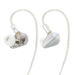 KEFINE Loric IEM �L���C���z�� PU+�`�^���U���� �f���A���h���C�o�[ �y�ʈ������� �⃁�b�L�P�[�u�� Hi-Fi ���X�j���O ���j�^�����O �Q�[�~���O ��p�P�[�X�t��(�V���o�[ 3.5mm�v���O)