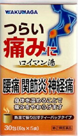 【第(2)類医薬品】湧永製薬 ロイマン湯 30包（6包×5袋）ティータイプ/ 関節炎 神経痛 腰痛 生薬エキス
