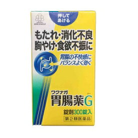 【第2類医薬品】ワクナガ胃腸薬G 300錠