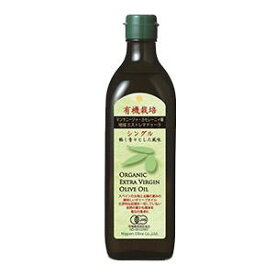 【日本オリーブ】有機栽培エキストラバージンオリーブオイル シングル 450g 徳用