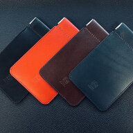 本革 カードケース 小物入れ 名刺入れ コインケース「Push Thumb（M）（プッシュサム M）」ブランド 牛革…