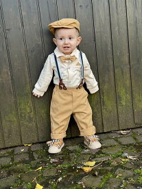 ベビー フォーマル 男の子 ロンパース 長袖 セットアップ 赤ちゃん服 ベビー服 出産祝い 誕生日 結婚式 お宮参り お食い初め 入園式 59-90cm