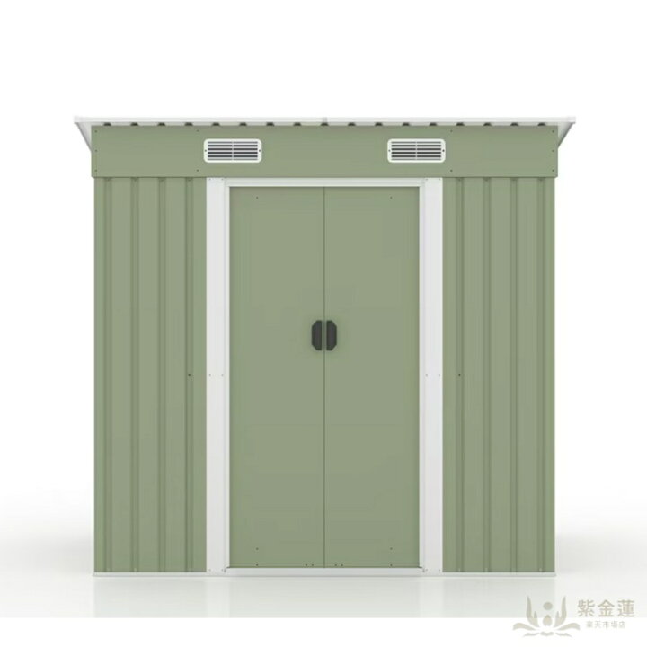 楽天市場】【TYPE B ライトグリーン】物置 屋外 大型 倉庫 大型物置 