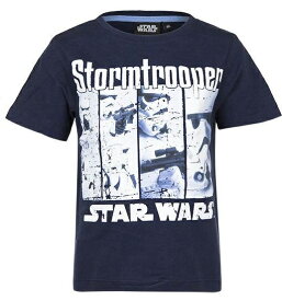スター・ウォーズ　Star Wars　Tシャツ　子供服　半袖 1329紺