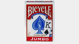 バイスクル　BICYCLE　トランプ　プレイングカード　 ジャンボインデックス　赤　JUMBO INDEX RED 　Bicycle Playing Cards　米国製　日時指定不可