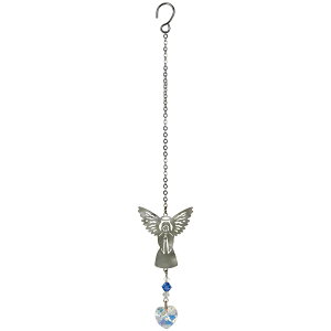 EbhXgbN@o[XXg[ GWF TLb`[ a΁@9 Tt@CA@Birthstone Angel Crystal Suncatcher - September@BASE@ws