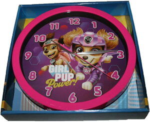�p�E�E�p�g���[���@�p�E�p�g���[���@�p�E�p�g�@PAW PATROL�@�|�����v�@���v�@���a25cm�@�E�H�[���N���b�N�@Wall Clock
