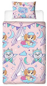 パウパトロール パウ・パトロール 掛け布団カバー + 枕カバー セット シングル ベッドカバー PAW PATROL