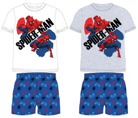 マーベル　スパイダーマン　MARVEL SPIDERMAN　 半袖 パジャマ　上下セット　Tシャツ 子供服 　ボーイズ　男の子　ガールズ　女の子　日時指定不可