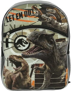 �W�����V�b�N���[���h�@�o�b�N�p�b�N�@�����b�N�T�b�N�@40cm x 30cm x 10cm JURASSIC WORLD Backpack