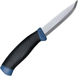 Mora kniv Companion Blue/Black モーラナイフ コンパニオン ブルー/ブラック　ステンレスブレード　プラスチックシース付　日時指定不可