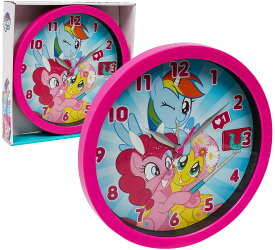 マイリトルポニー My Little Pony 掛け時計 時計 直径25cm ウォールクロック Wall Clock
