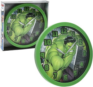�}�[�x���@�A�x���W���[�Y�@�n���N�@Marvel Avengers Hulk�@�|�����v�@���v�@���a25cm�@�E�H�[���N���b�N�@Wall Clock