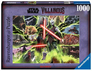 スターウォーズ STAR WARS  ヴィラーノス VILLAINOUS アサージ・ヴェントレス Asajj Ventress ジグソーパズル パズル 1000ピース 50cm x 70cm
