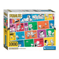 Clementoni スヌーピー　PEANUTS ジグソーパズル パズル 1000ピース 70cm x 50cm ポスター付き