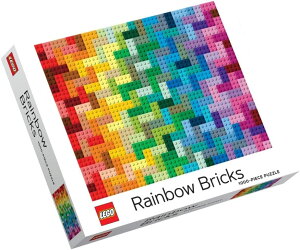 ���S ���C���{�[�@�u���b�N�X�@�W�O�\�[�p�Y�� �p�Y�� 1000�s�[�XLego Rainbow Bricks Puzzle 1000-Piece