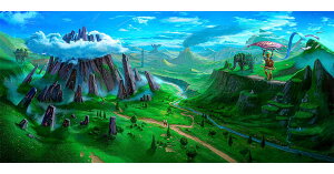 [_@Q[~O}EXpbh@fXN}bg@vC}bg@Kraken Wargames Zelda - Gamer Mousepad@40cm x 90cm
