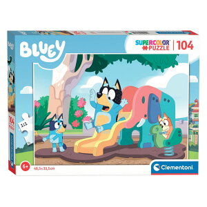 �u���[�C�@BLUEY �W�O�\�[�p�Y�� �p�Y�� 104�s�[�X 38cm x 27cm