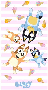 BLUEY�@�u���[�C�@ Beach Towel �r�[�`�^�I�� �o�X�^�I�� 140cm x 70cm
