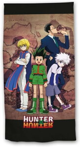 HUNTER×HUNTER Beach Towel r[`^I oX^I 140cm x 70cm n^[xn^[ n^[n^[ 8877