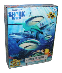 3D T@ŤQ@SHARK WEEK@WO\[pY pY @́@300s[X 46cm x 31cm w͕EߑÔ