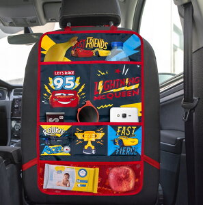 ディズニー カーズ  カーオーガナイザー バックシートオーガナイザー カーシートポケット 車用 収納 ポケット 小物入れ 58cm x 36cm