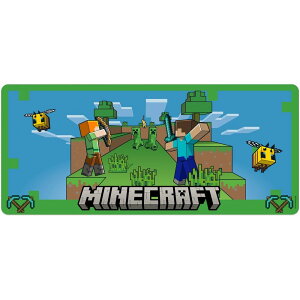 �}�C���N���t�g�@�f�X�N�}�b�g�@�v���C�}�b�g�@35cm x 80cm �@Minecraft world desk mat