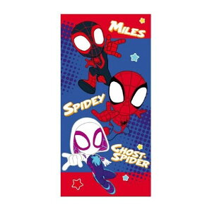 SPIDEY�@�}�[�x�� �X�p�C�_�[�}�� Marvel Spiderman Beach Towel �r�[�`�^�I�� �o�X�^�I�� 140cm x 70cm