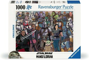 ラベンスバーガー スターウォーズ マンダロリアン チャレンジパズル Ravensburger STAR WARS ジグソーパズル パズル 1000ピース 50cm x 70cm