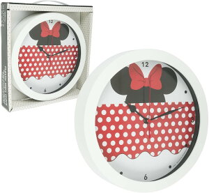 fBYj[ ~j[}EX Disney Minnie Mouse |v v a22.5cm EH[NbN Wall Clock 6314