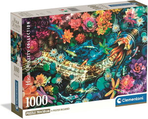 Clementoni�@KOI RIVER�@��j����@ �W�O�\�[�p�Y�� �p�Y�� 1000�s�[�X 70cm x 50cm�@�|�X�^�[�t��