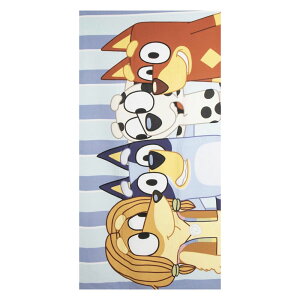BLUEY�@�u���[�C�@ Beach Towel �r�[�`�^�I�� �o�X�^�I�� 140cm x 70cm