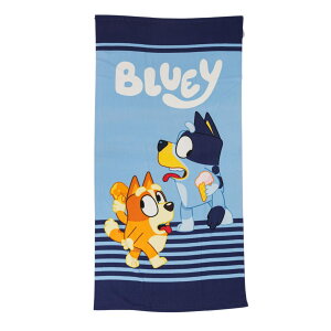 BLUEY�@�u���[�C�@ Beach Towel �r�[�`�^�I�� �o�X�^�I�� 140cm x 70cm