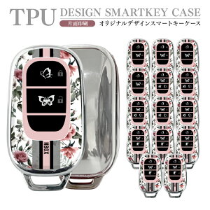 スマートキーケース スマートキーカバー スマートキー ケース カバー くるま 車 鍵 傷防止 印刷 TPU スマピタくん 納車記念 プレゼント 父の日 母の日 N-BOX NBOX ヴェゼル フリード ステップワ