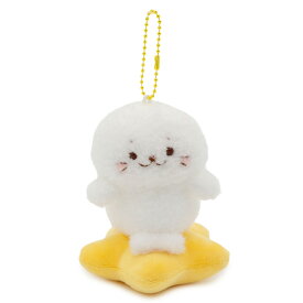 しろたん 公式 キーホルダー お星さまぽてぽてキーホルダー【単品】《しろたん らっこいぬ らむね》ぬいぐるみ マスコット ぬいぐるみキーホルダー マスコットキーホルダー しろたんお友だち ギフト プレゼント アザラシ かわいい キャラクター 【秋アニメ化決定！】