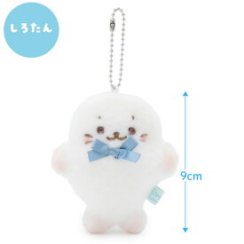 しろたん 公式 フラットチーク キーホルダー【単品】《しろたん らっこいぬ らむね》 ぬいぐるみ キーホルダー マスコットキーホルダー アザラシ かわいい キャラクター しろたんお友だち らっこいぬ らむね ギフト プレゼント マザーガーデン 【秋アニメ化決定！】