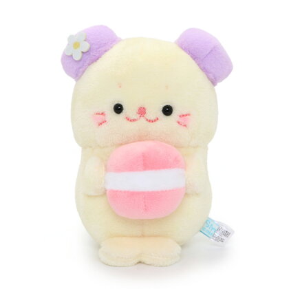楽天市場 しろたん お座り マカロン ちびマスコット 14cmプチマスコット スイーツ 洋菓子 ぬいぐるみ お座り プレゼント あざらし アザラシ かわいい マザーガーデン しろたんタウン