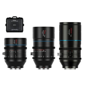 SIRUI(VC) Venus(B[iX) AitBbNY 35mm+75mm+150mm 3{Zbg Vl}YZbg T2.9a 1.6X tt[Ή pیP[Xt E}Eg RF}Eg Z}Eg L}E